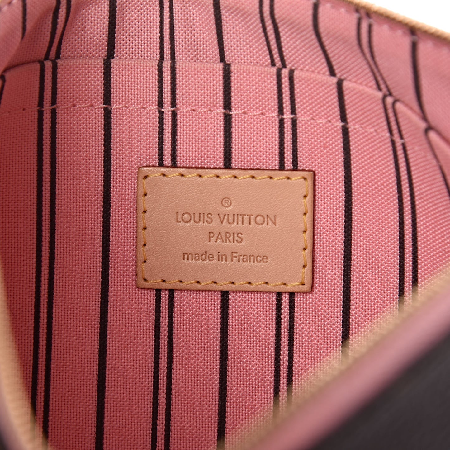 Monogram Neverfull MM GM Pochette Sugar Pink