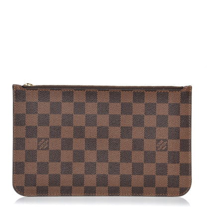 Louis Vuitton Damier Ebene Neverfull MM GM Pochette 1 of 8