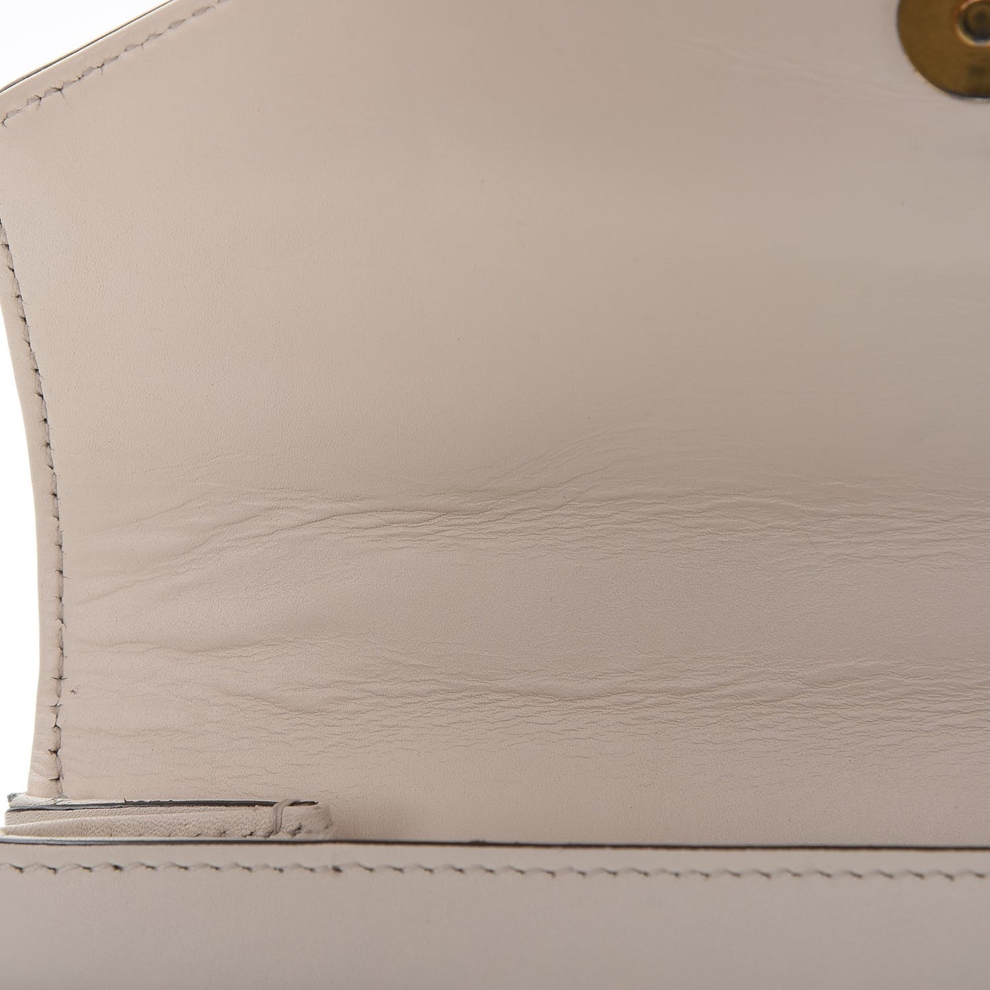 Nappa Pearl Studded Mini Queen Margaret Broadway Shoulder Bag Mystic White