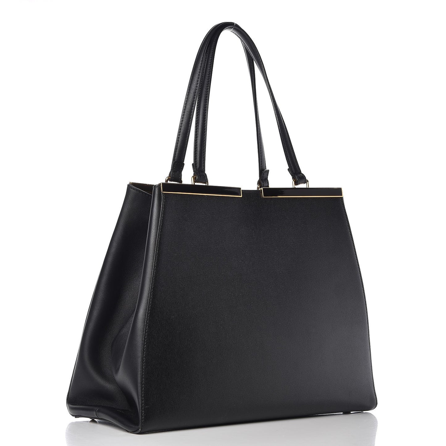 Vitello Elite Large 3Jours Tote Black