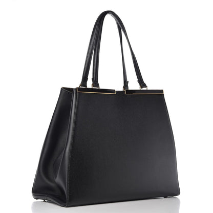 Fendi Vitello Elite Large 3Jours Tote Black 3 of 13