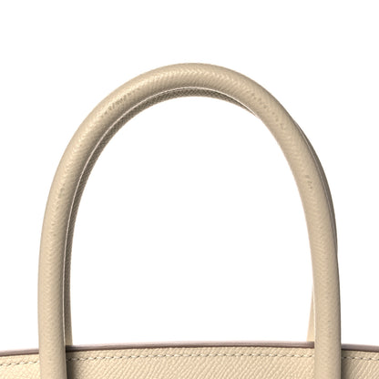 Hermes Epsom Birkin 30 Craie 34 of 35
