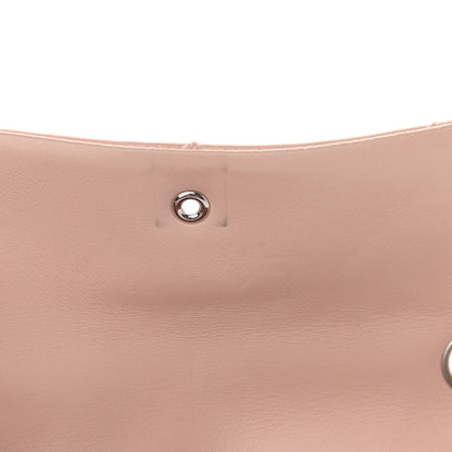 Chanel Lambskin Diamond Stitched CC Flap Pink 14 of 15