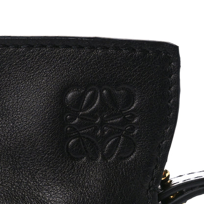 Loewe Calfskin Mini Flamenco Knot Clutch Black 7 of 10