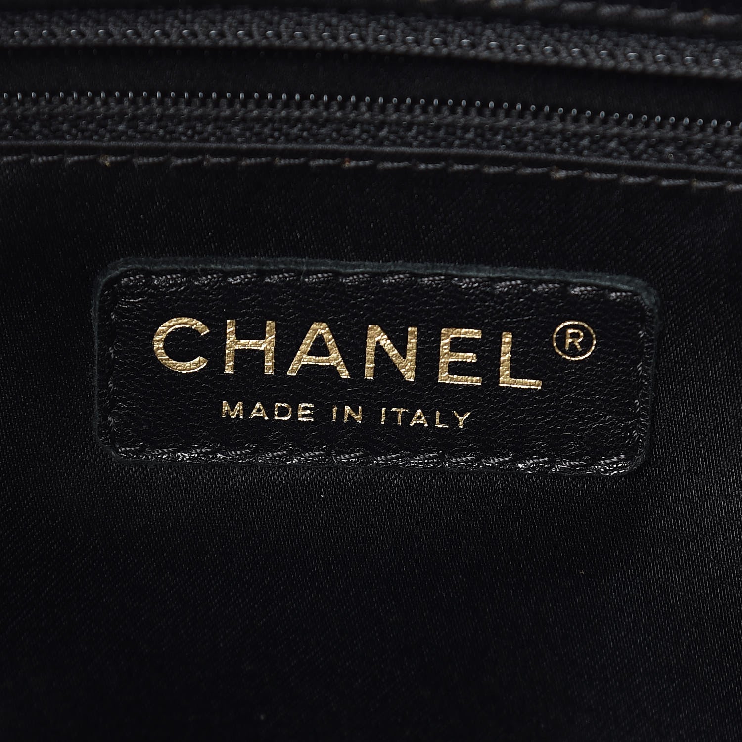 Chanel Caviar Quilted XL Grand Shopping Tote GST Black 6 of 17