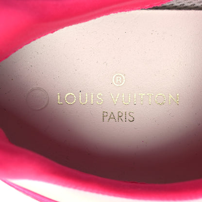 Louis Vuitton Calfskin Run Away Sneakers 37.5 Rose 7 of 8