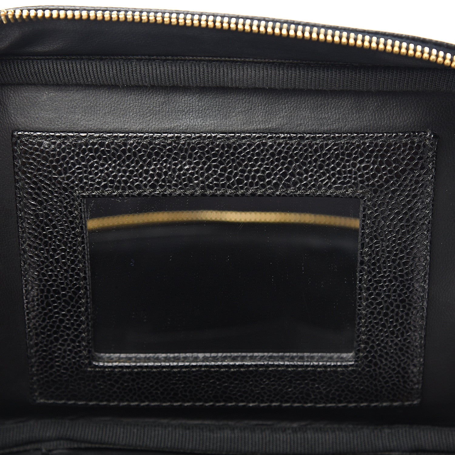 Chanel Caviar Vanity Cosmetic Case Black 5 of 6