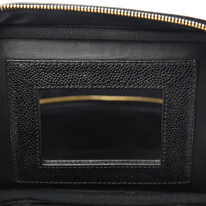 Chanel Caviar Vanity Cosmetic Case Black 5 of 6