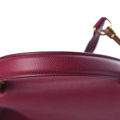 Celine Grained Calfskin Micro Belt Bag Plum 9 of 14