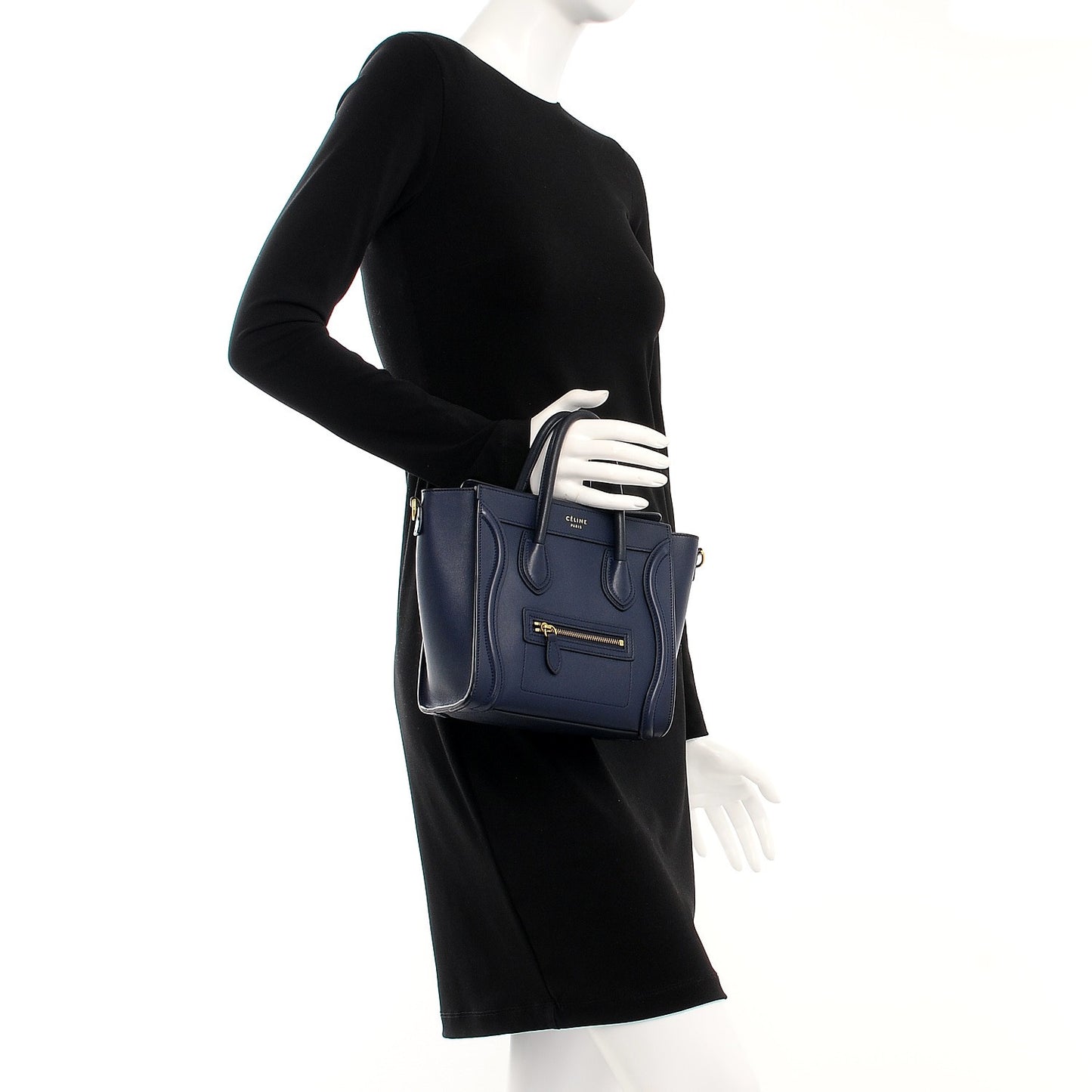 Smooth Calfskin Nano Luggage Ink
