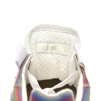 Givenchy Calfskin Wing Iridescent Low Top Sneakers 38.5 Multi 8 of 8