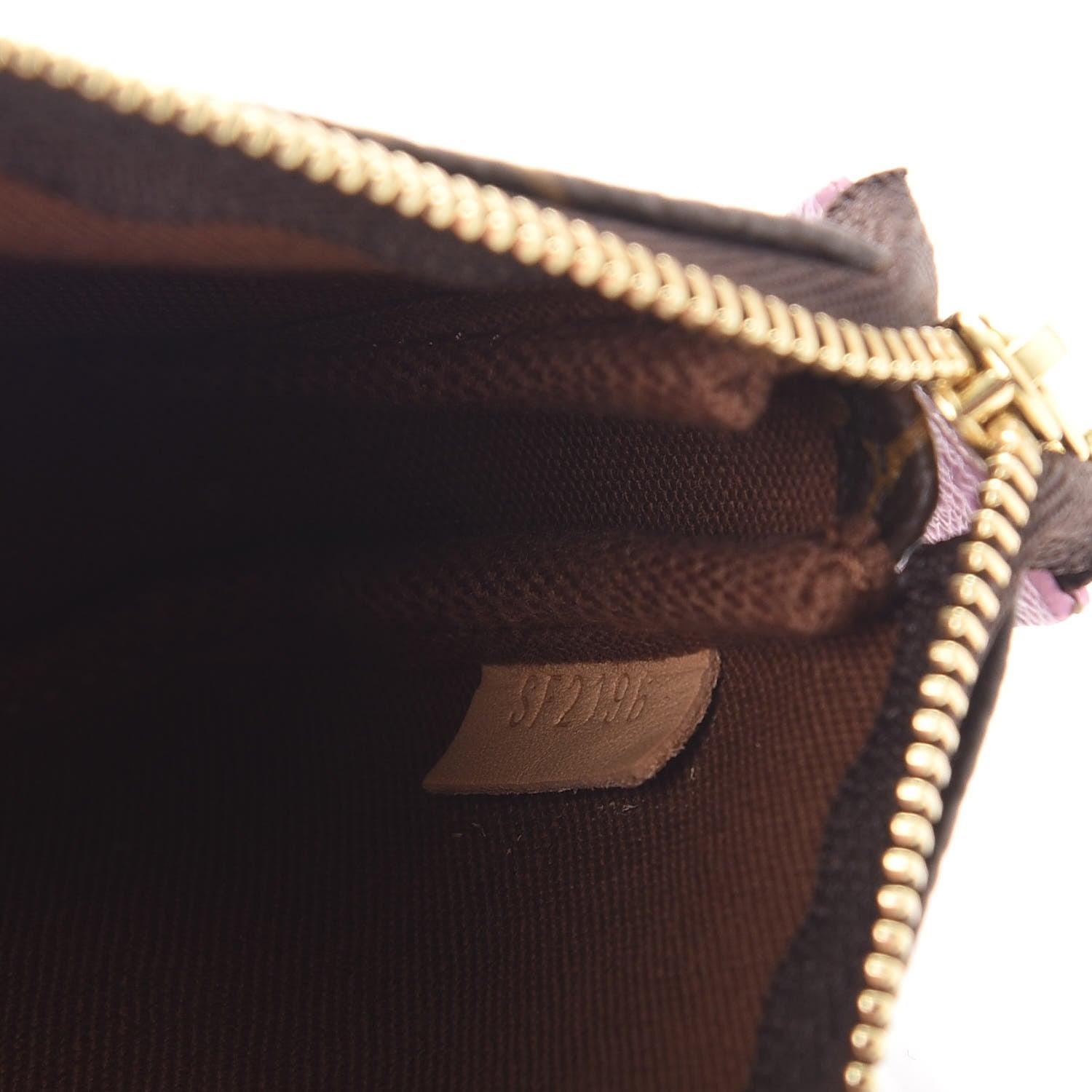 Louis Vuitton Monogram 2016 Christmas Animation Mini Pochette Accessories Rose Ballerine 7 of 7