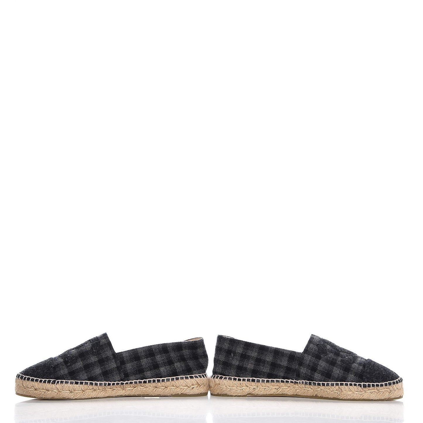 Flannel CC Espadrilles 42 Dark Grey Black