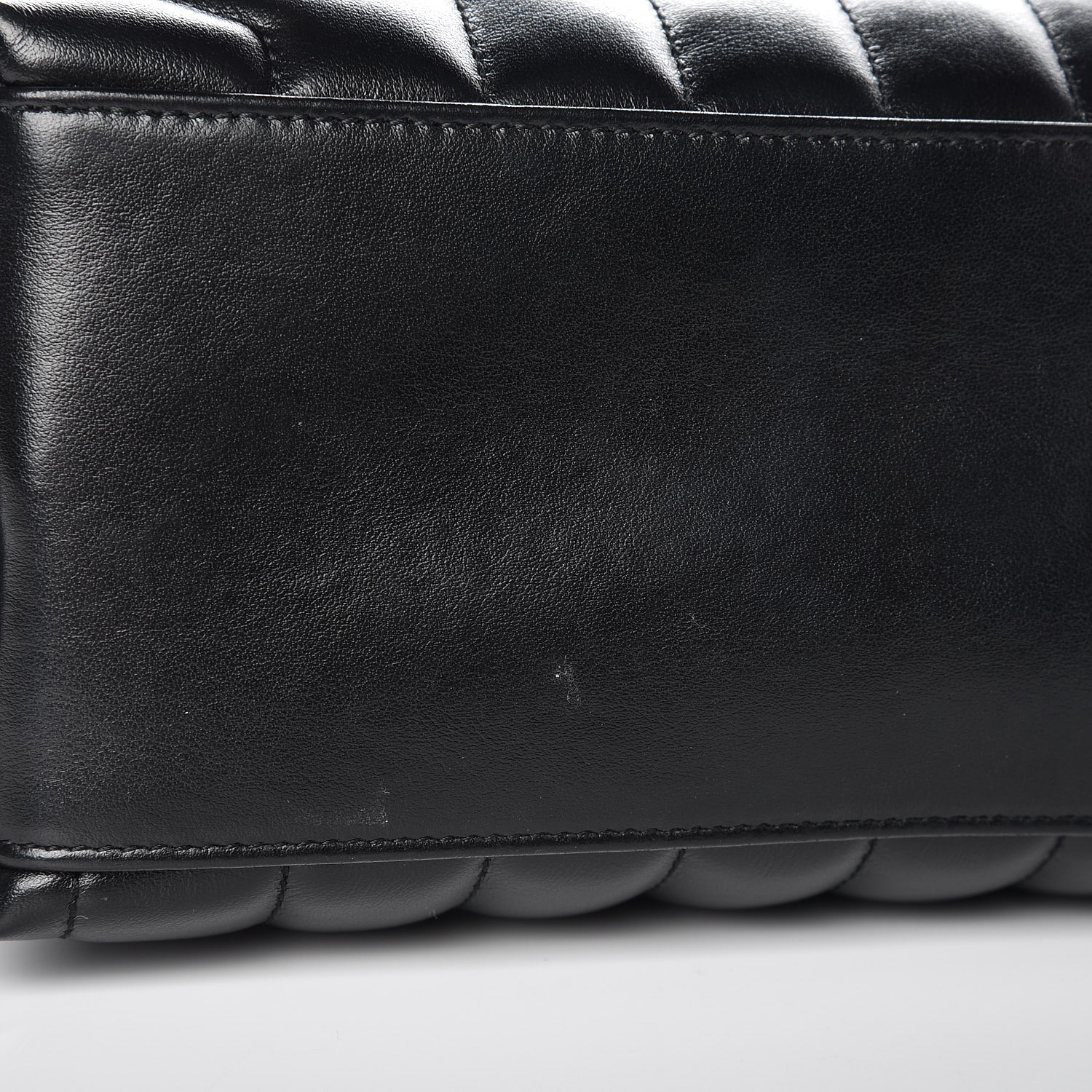 Saint Laurent Calfskin Y Quilted Monogram Medium Loulou Chain Satchel Black 9 of 9