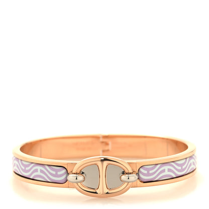 Hermes Enamel Mini Clic Chaine D'Ancre Bracelet PM Hypno 1 of 4