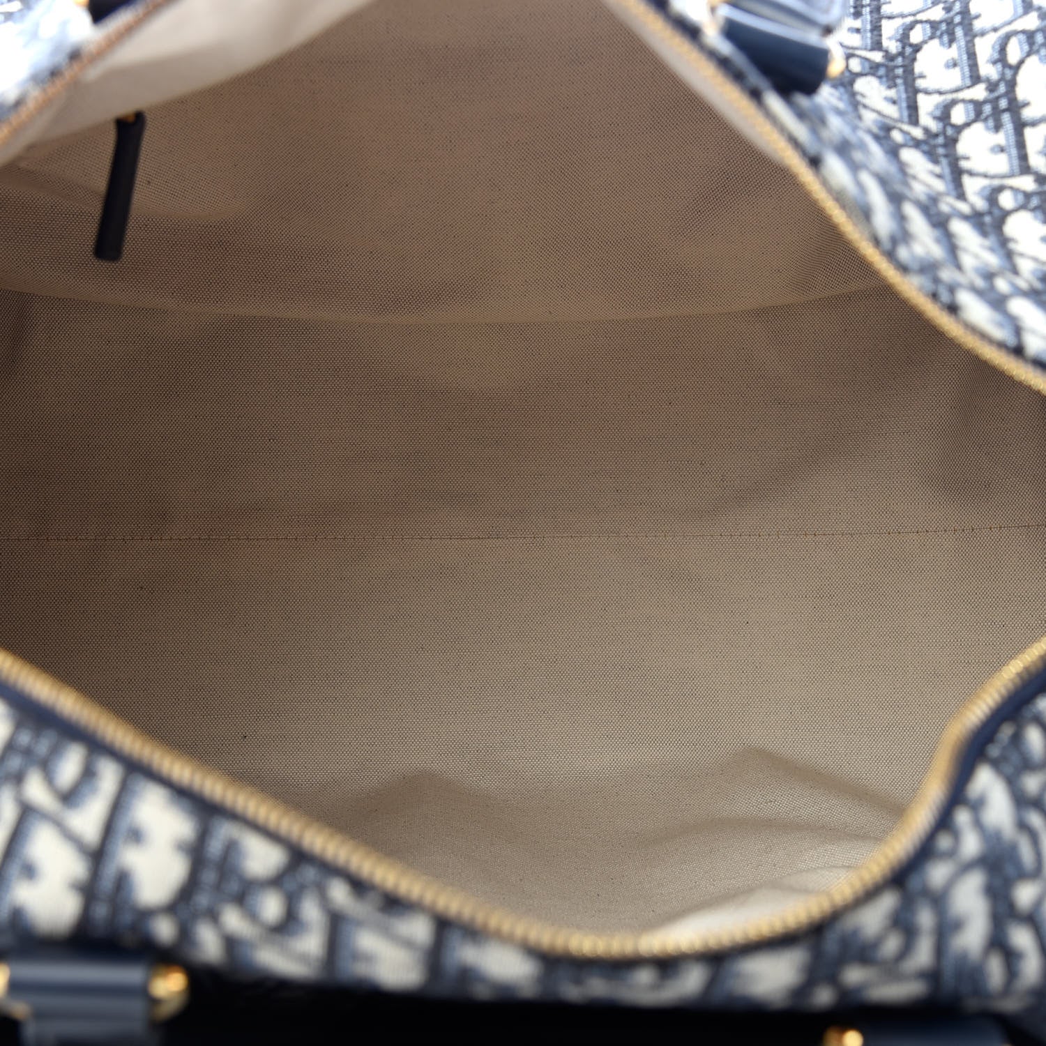 Christian Dior Oblique Duffle Navy Blue 4 of 7
