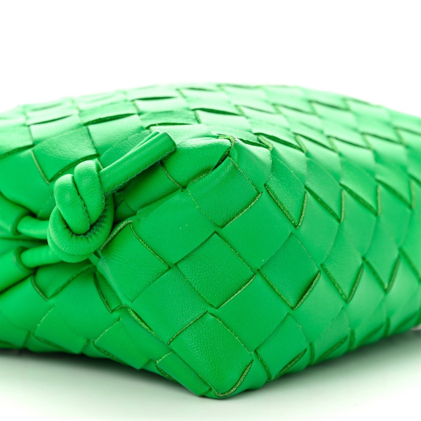 Nappa Intrecciato Mini Loop Camera Bag Parakeet