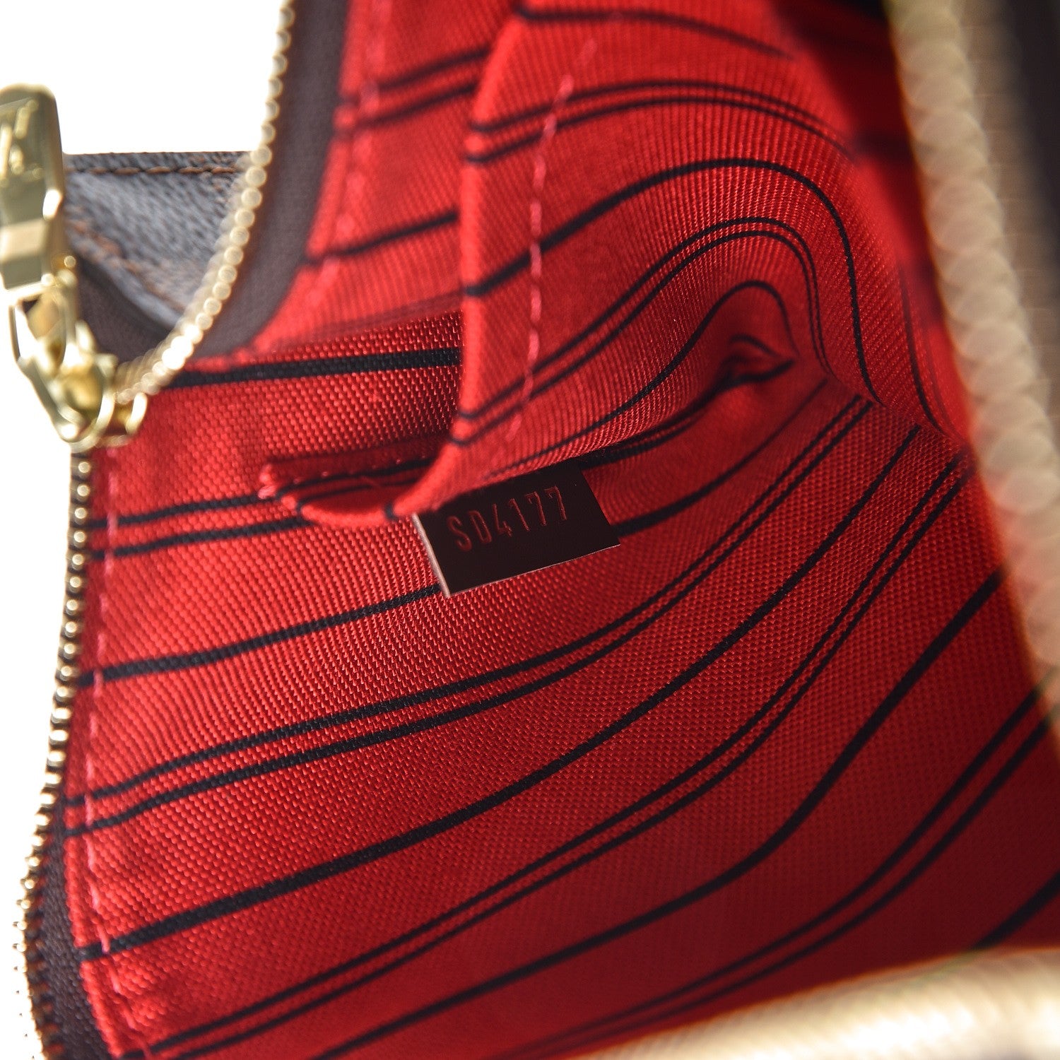 Louis Vuitton Damier Ebene Neverfull MM GM Pochette 8 of 8