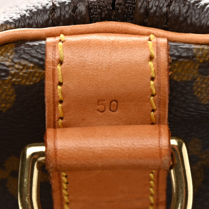 Louis Vuitton Monogram Keepall Bandouliere 50 8 of 13