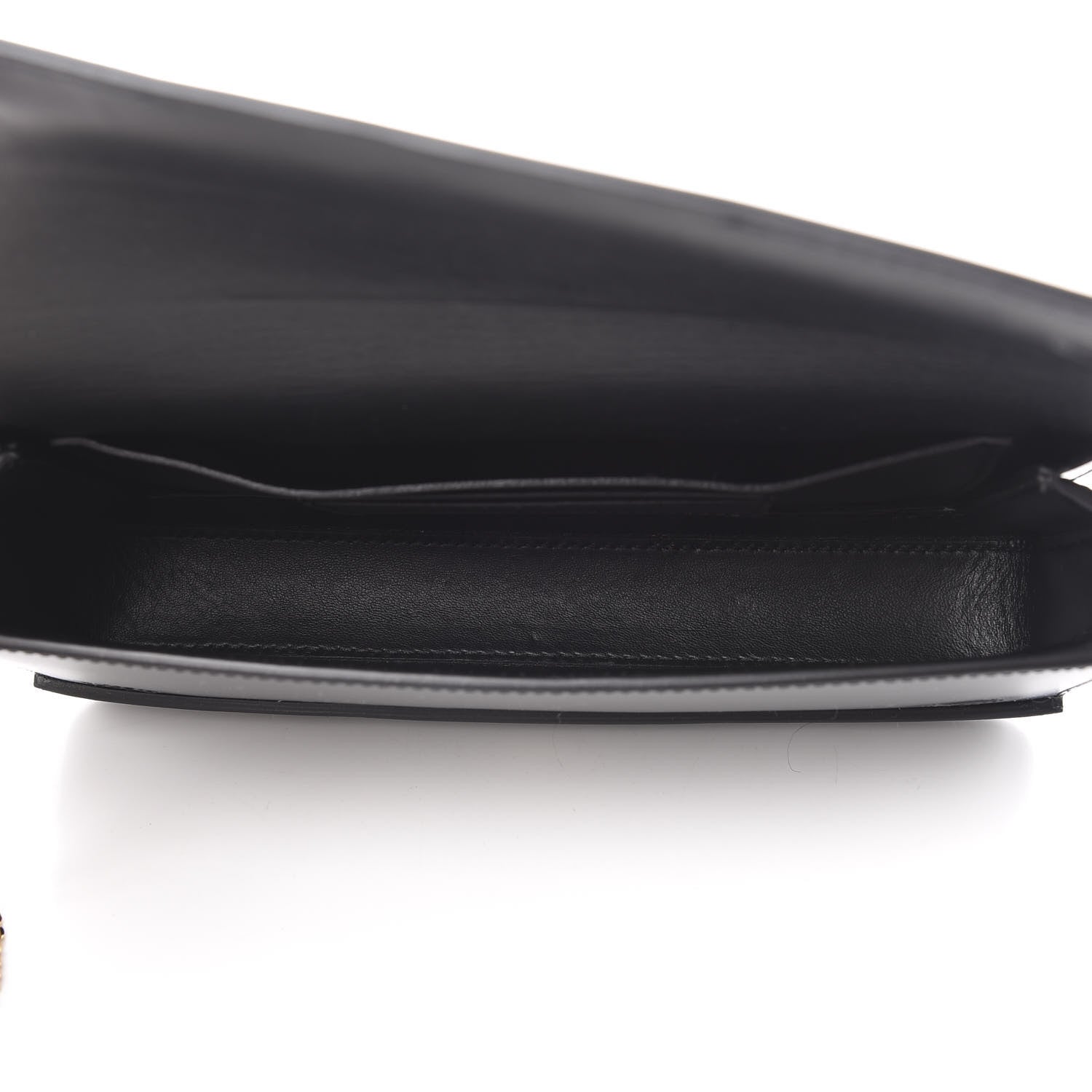 Burberry Calfskin Grace Chain Clutch Black 5 of 10