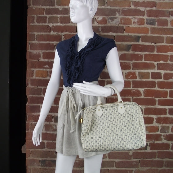 Mini Lin Croisette Speedy 30 Blue