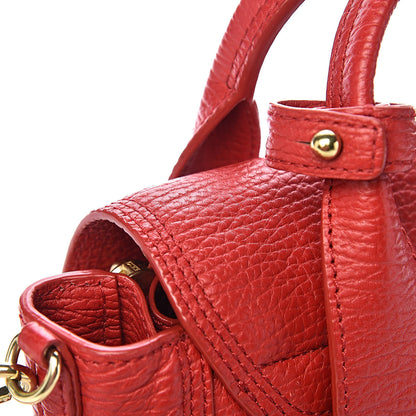 3.1 Phillip Lim 3.1 Textured Calfskin Mini Pashli Satchel Red 9 of 17