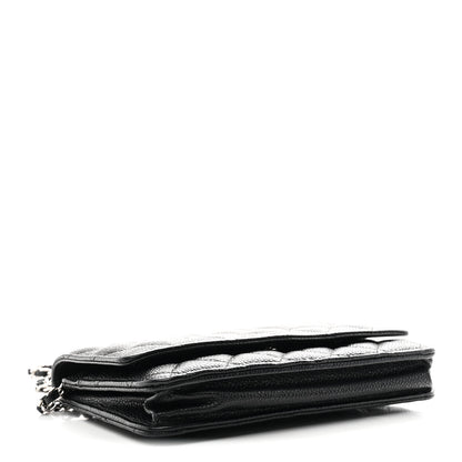 Chanel Caviar Quilted Wallet on Chain WOC Black 4 of 12