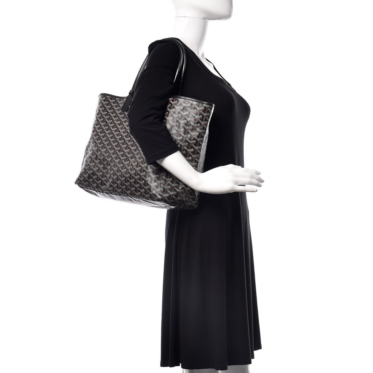 Goyardine Saint Louis PM Black