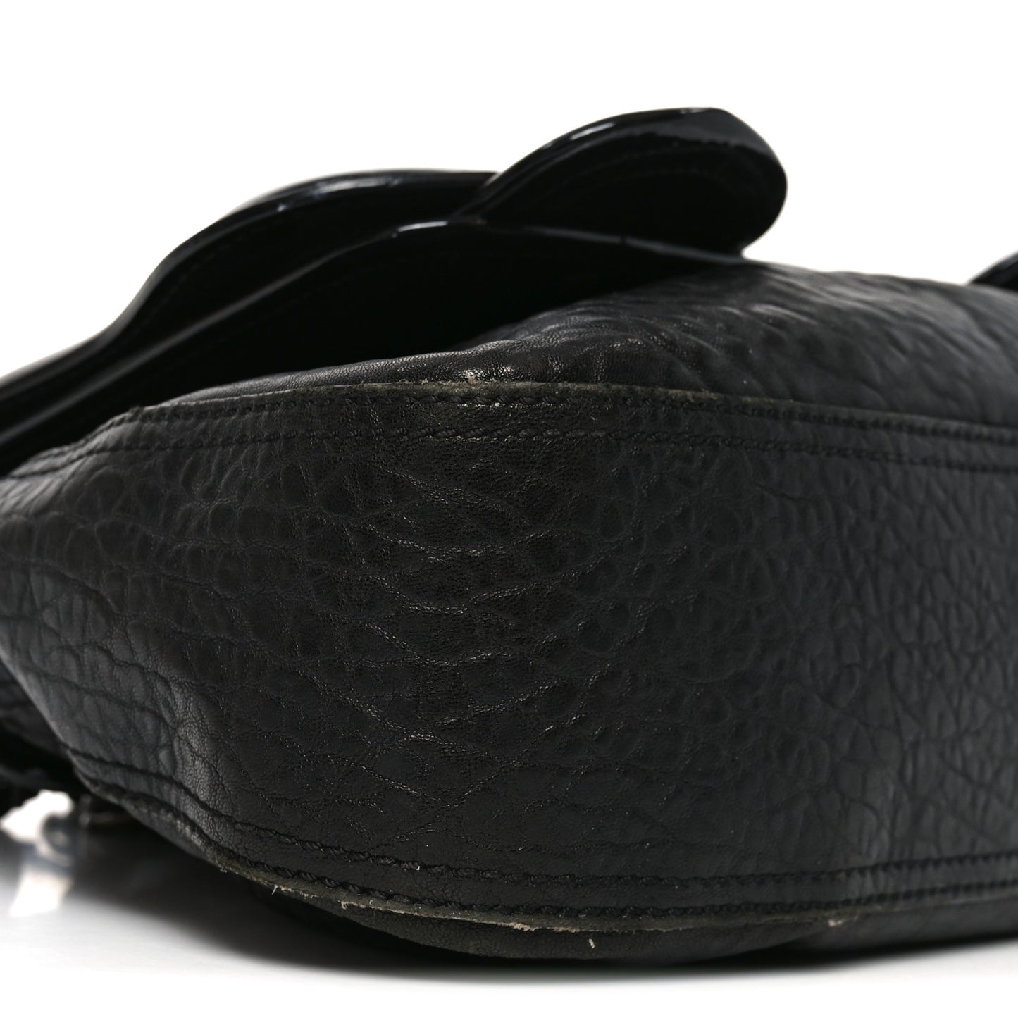 Nappa Patent B Bag Black
