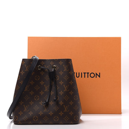 Louis Vuitton Monogram Neonoe MM Black 10 of 10
