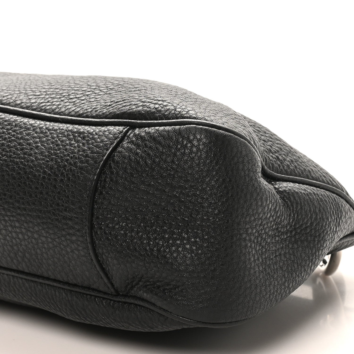 Prada Vitello Phenix Shoulder Bag Black 9 of 9