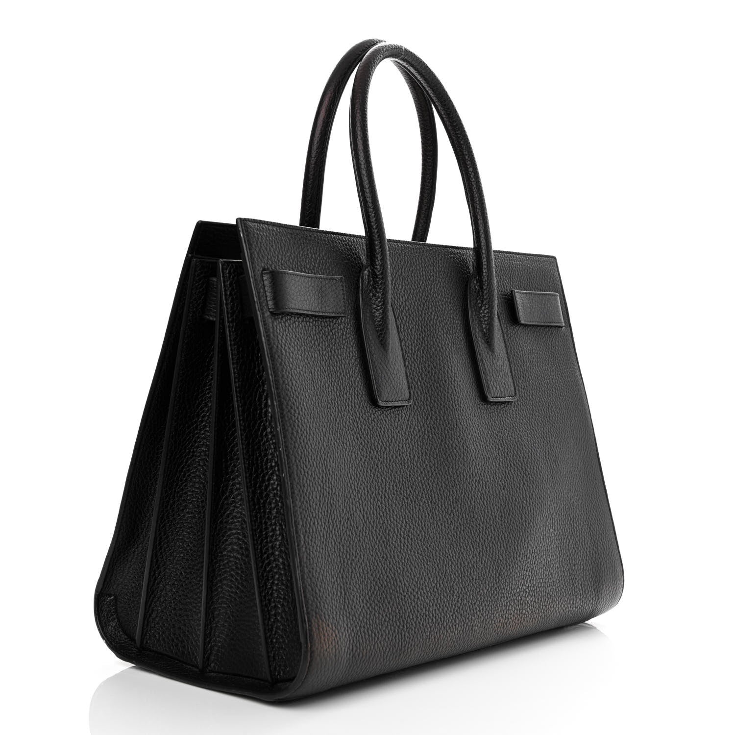 Saint Laurent Grained Calfskin Large Sac De Jour Carryall Black 2 of 15