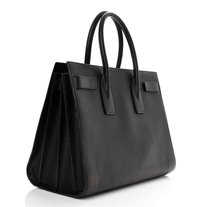 Saint Laurent Grained Calfskin Large Sac De Jour Carryall Black 2 of 15