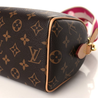 Louis Vuitton Monogram Speedy Bandouliere 20 Fuchsia 8 of 8