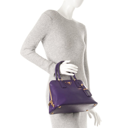 Prada Saffiano Lux Medium Promenade Tote Viola 2 of 7