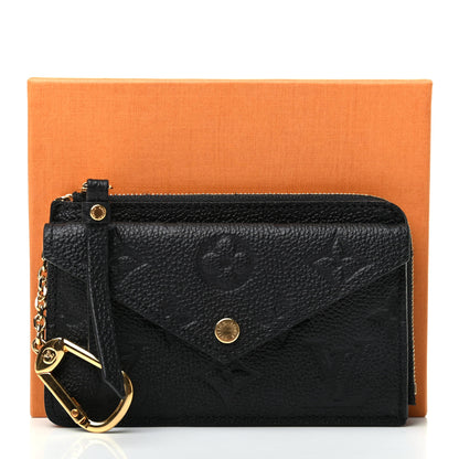 Louis Vuitton Empreinte Recto Verso Card Holder Black 7 of 7