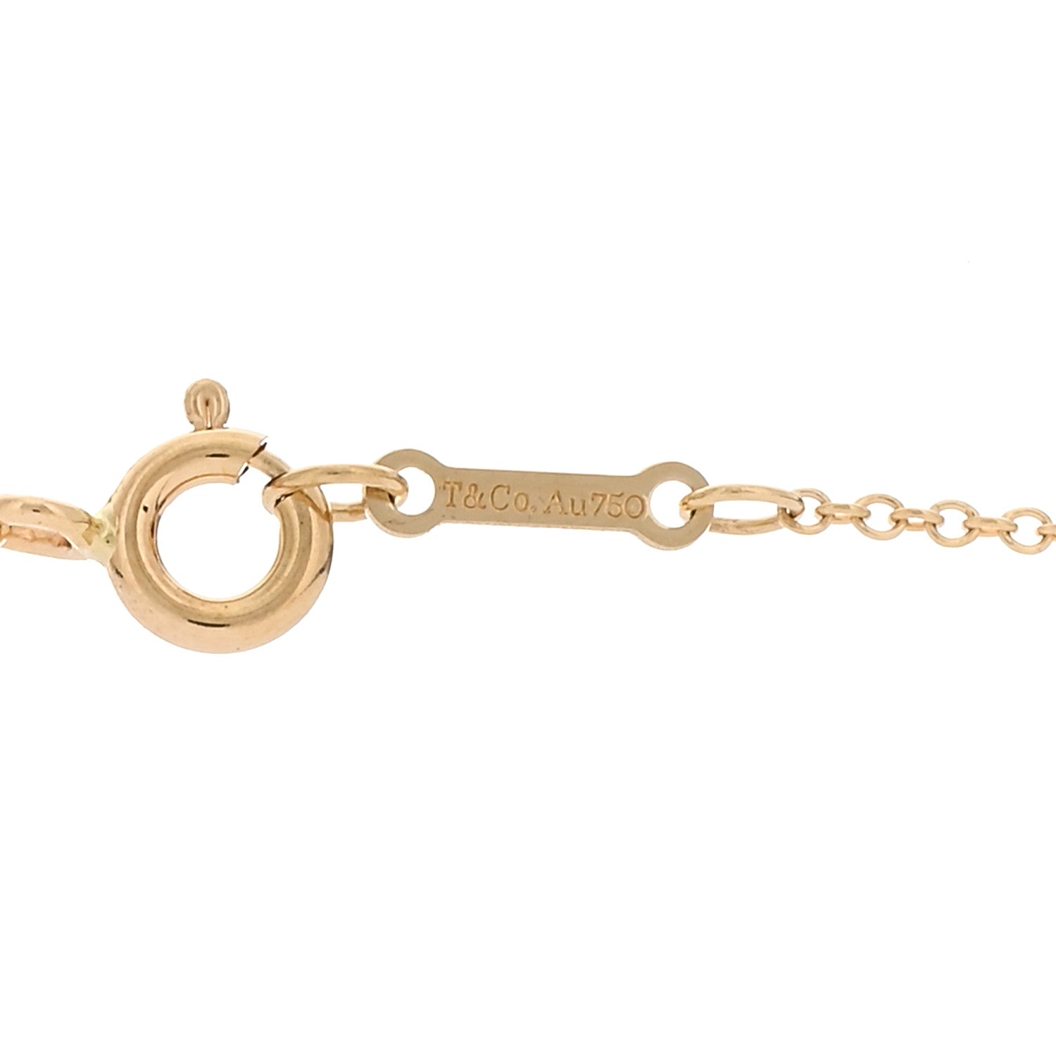 Tiffany 18K Yellow Gold Diamond Paloma Picasso Double Loving Heart Pendant Necklace 4 of 6