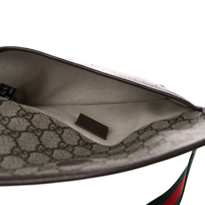 Gucci GG Supreme Monogram Neo Vintage Web Belt Bag Brown 5 of 13