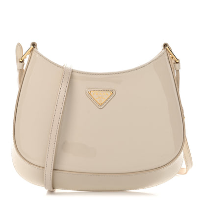 Prada Spazzolato Cleo Shoulder Bag Avorio 1 of 13