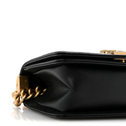 Chanel Caviar Quilted Small Boy Flap Black 9 of 14