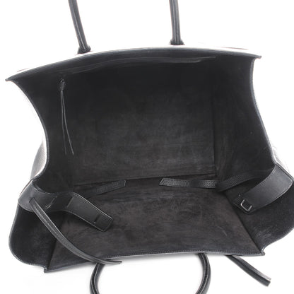Celine Supple Calfskin Medium Phantom Luggage Black 5 of 10