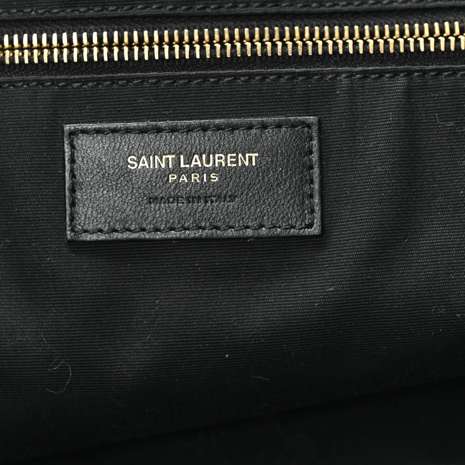 Saint Laurent Lambskin Quilted Maxi Icare Shopping Tote Black 7 of 14