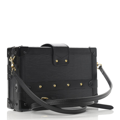 Louis Vuitton Epi Petite Malle Black 3 of 11