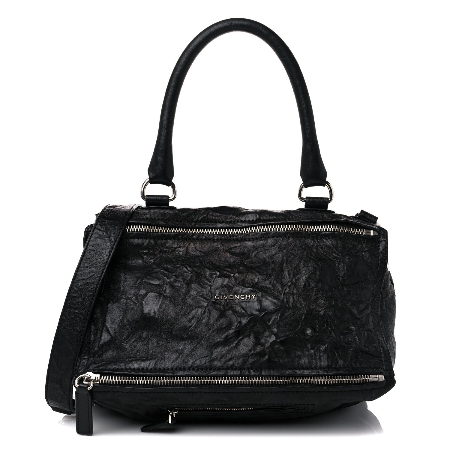 Givenchy Tumbled Sheepskin Medium Pandora Black 1 of 13