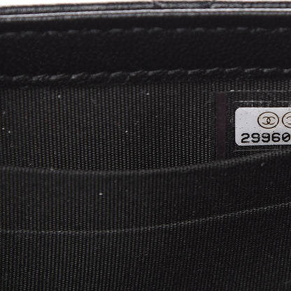 Chanel Lambskin Quilted Mini Trendy CC Chain Wallet Black 4 of 10