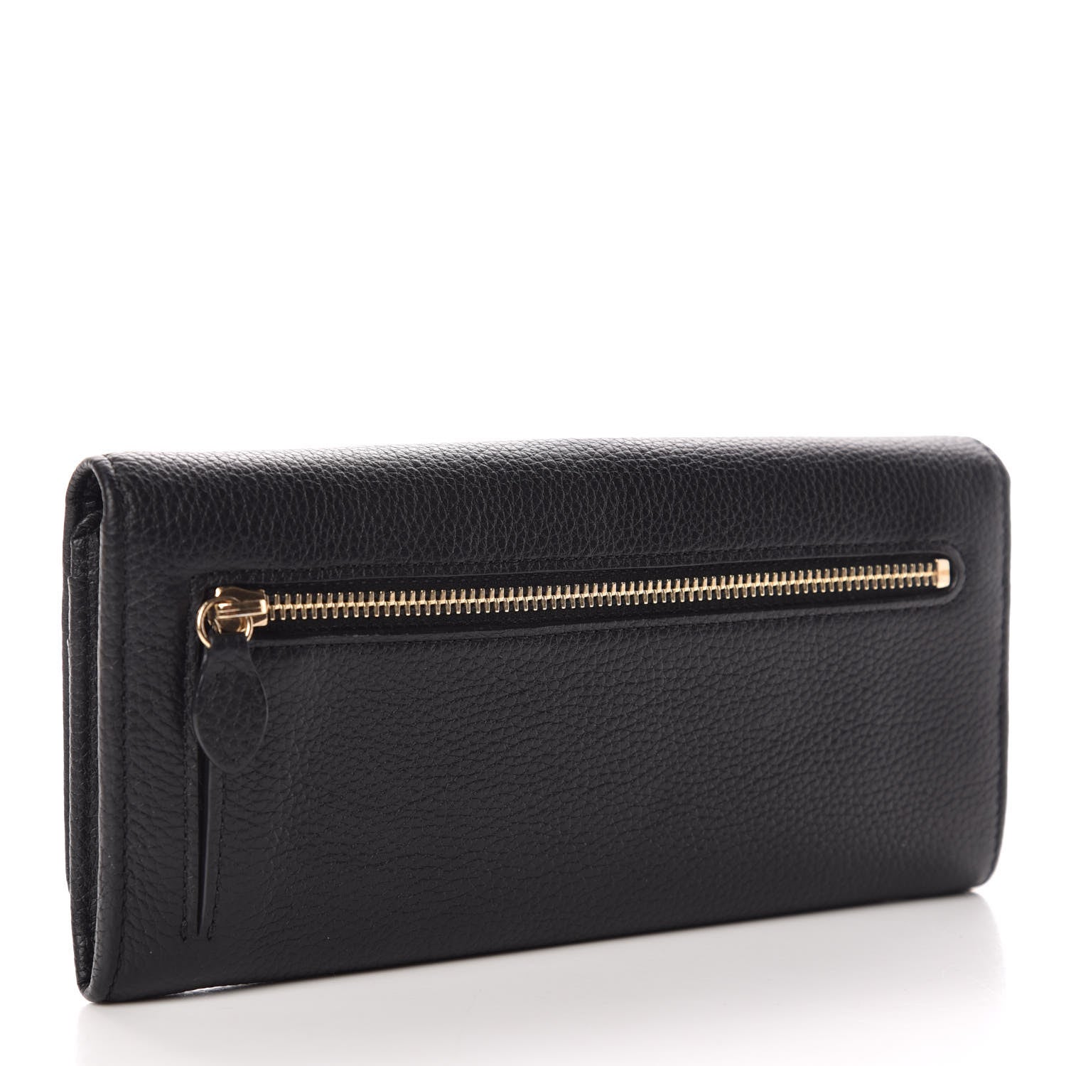 Mulberry Classic Grain Small Tree Continental Wallet Black 3 of 9