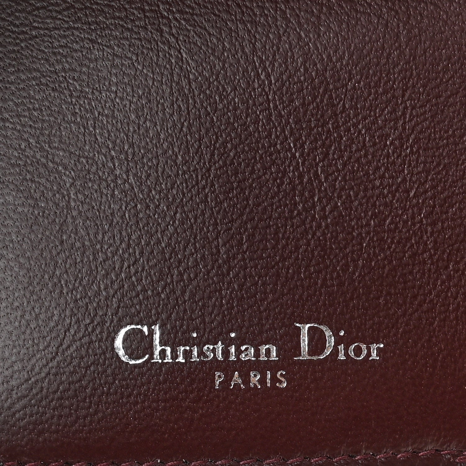 Christian Dior Bullcalf Diorissimo Envelope Wallet Rose Passion 7 of 11