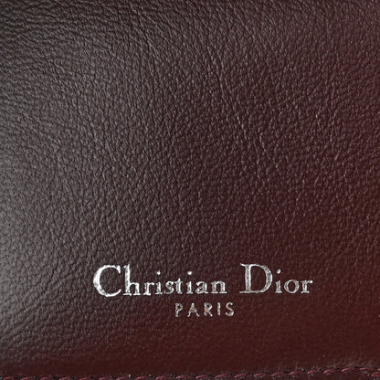 Christian Dior Bullcalf Diorissimo Envelope Wallet Rose Passion 7 of 11