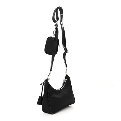 Prada Nylon Re-Edition 2005 Shoulder Bag Black 3 of 11