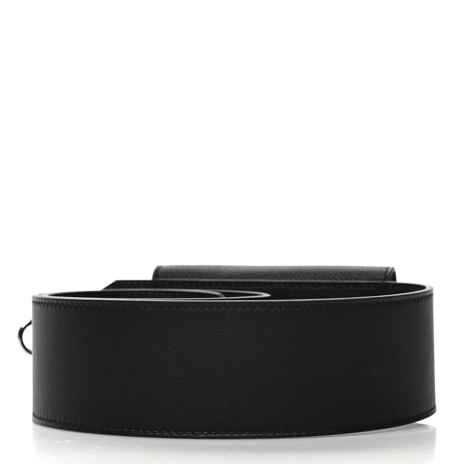 Hermes Swift Epsom Pocket Kelly Shoulder Strap Black 3 of 7